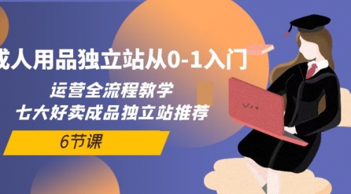 成人用品独立站从0-1入门，运营全流程教学，七大好卖成品独立站推荐-6节课