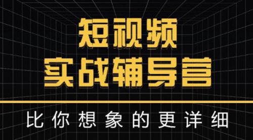 日入6万级别大佬教你做短视频实战：比你想象的更详细