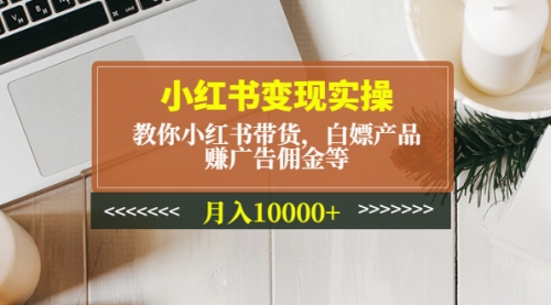 小红书变现实操：教你小红书带货，白嫖产品，广告等，10000+ 