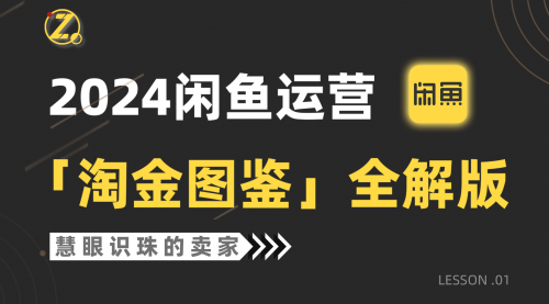 2024闲鱼运营，【淘金图鉴】全解版