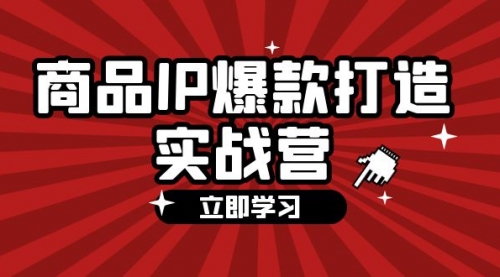 商品-IP爆款打造实战营【第四期】手把手教你打造商品IP，爆款不断