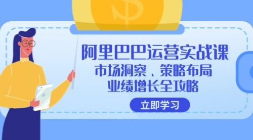 阿里巴巴运营实战课：市场洞察、策略布局、业绩增长全攻略