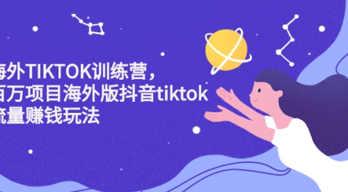 2022最新Tiktok百万训练营，黑科技带你赚美元